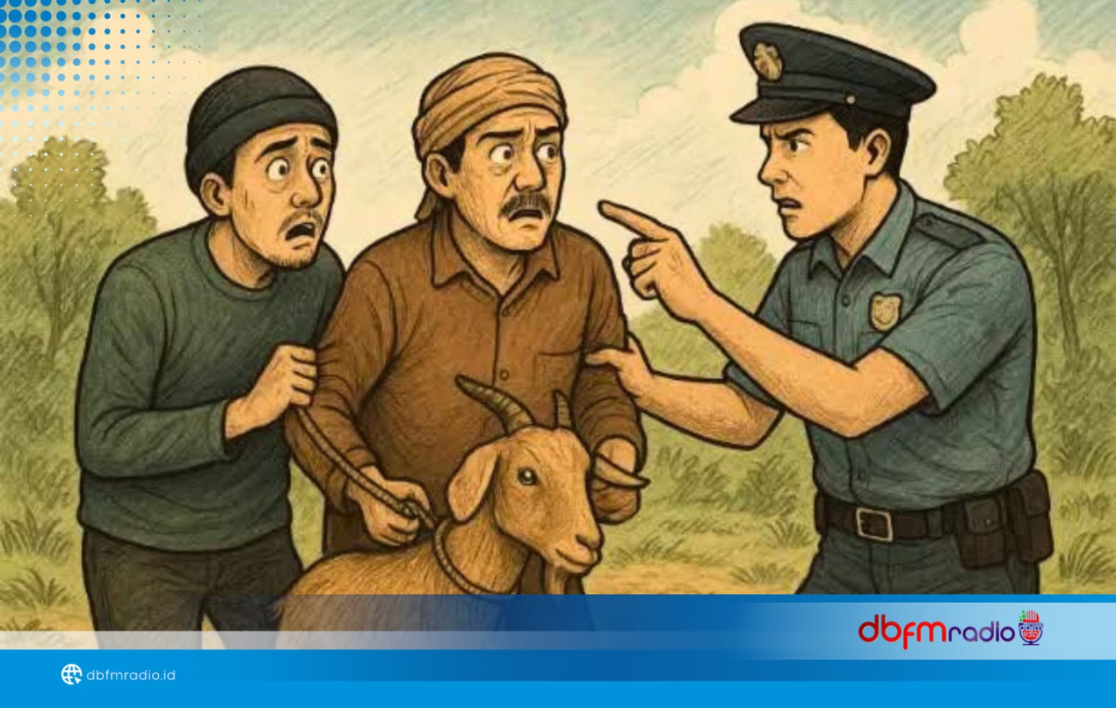 Polsek Jati Agung Tangkap DPO Penadahan Kambing Curian