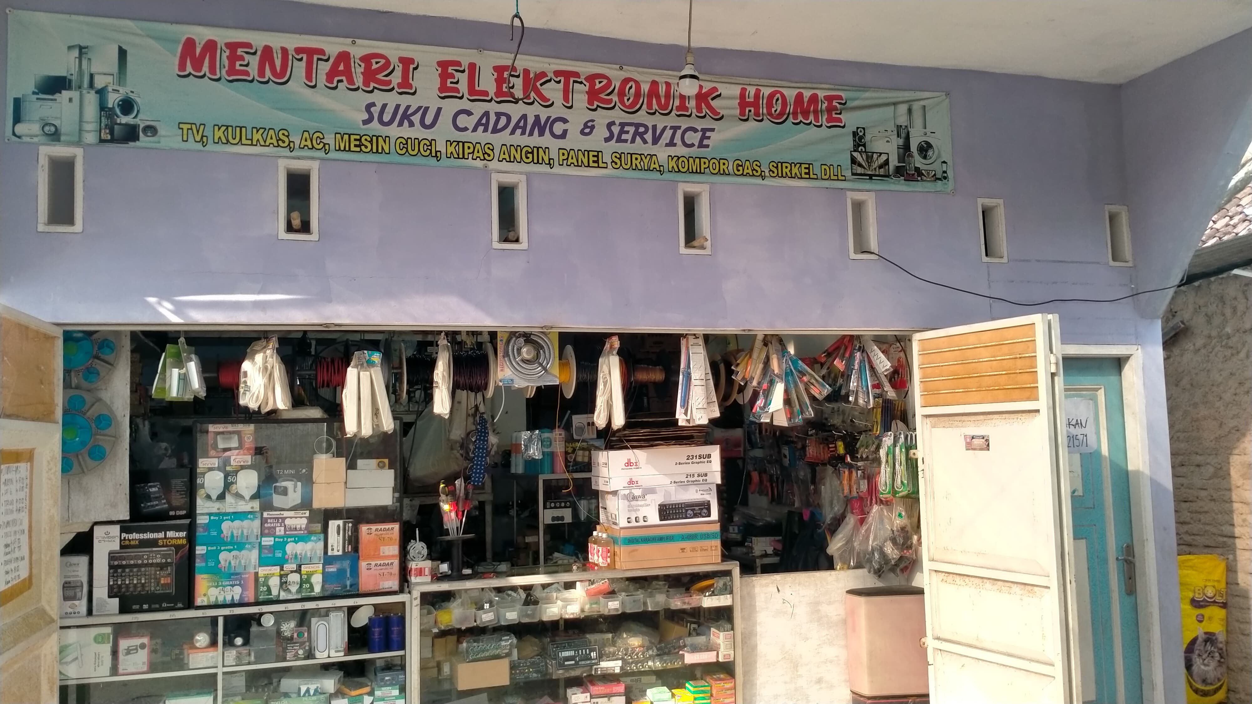 Mentari Elektronik, Toko Elektronik Lengkap dan Tempat Service Andal di Kalianda
