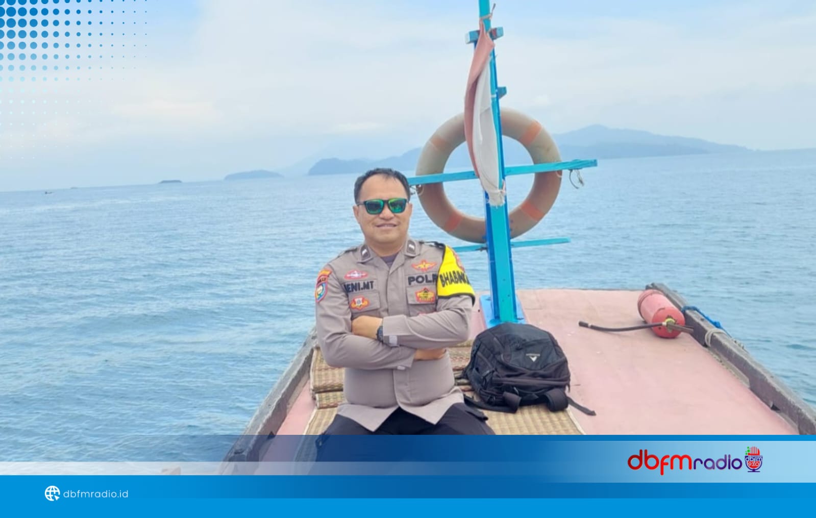 Aksi Sigap Aipda Deni Meydistira, Polisi yang Jadi Penolong di Tengah Laut