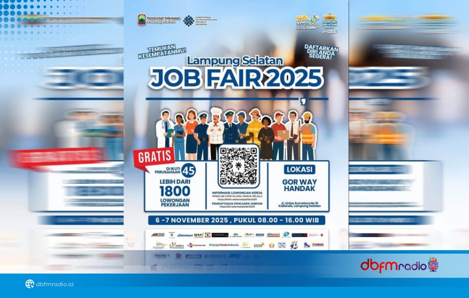 Pemkab Lampung Selatan Gelar Job Fair 2025, Sediakan 1.800 Lowongan Kerja