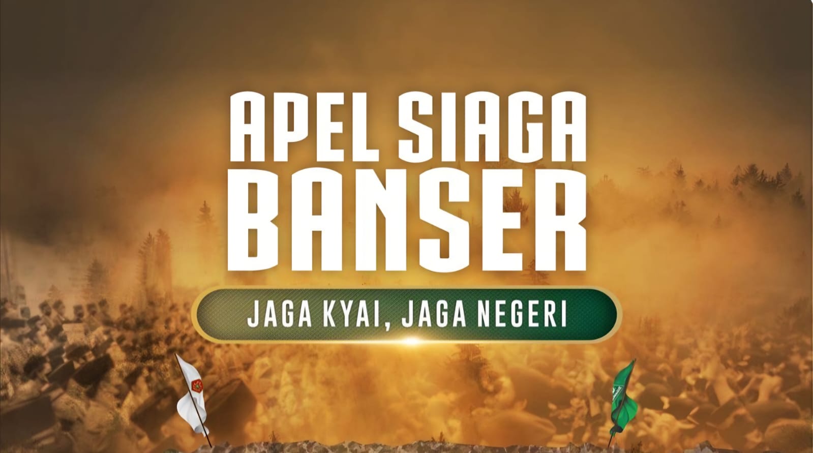 Banser dan Ansor Lampung Selatan Gelar Apel Siaga “Jaga Kiai, Jaga Negeri” Jelang Hari Santri Nasional 2025