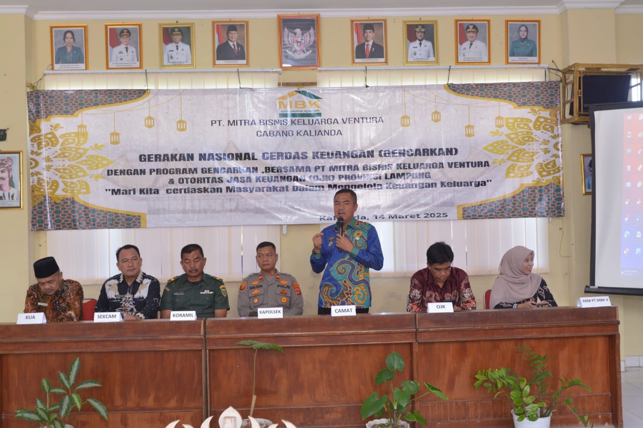 Gerakan Nasional Cerdas Keuangan PT MBK Ventura Ajak Masyarakat Kalianda Hindari Pinjol Ilegal