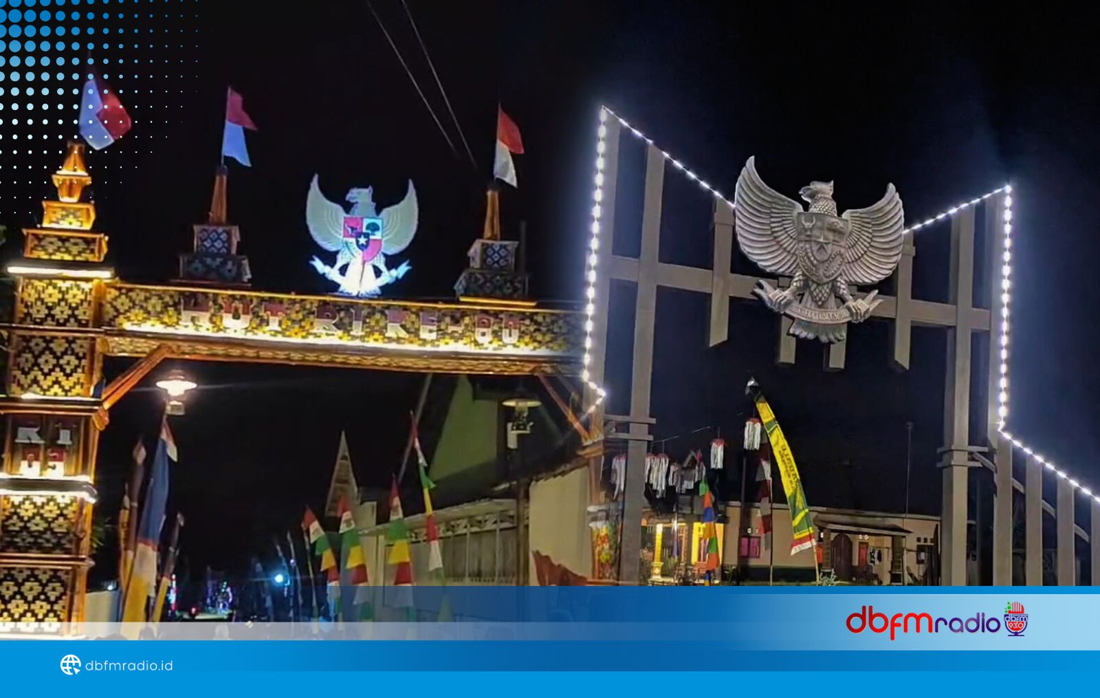 Pemuda Sidoasri Hidupkan Semangat Kemerdekaan Lewat Lomba Hias Gapura Megah