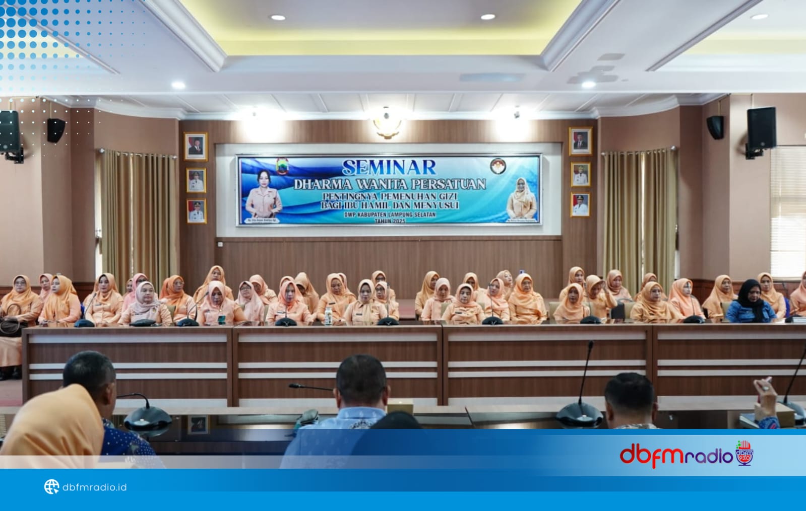 Perkuat Peran Perempuan, DWP Lamsel Fokuskan Perhatian pada Gizi Ibu dan Anak