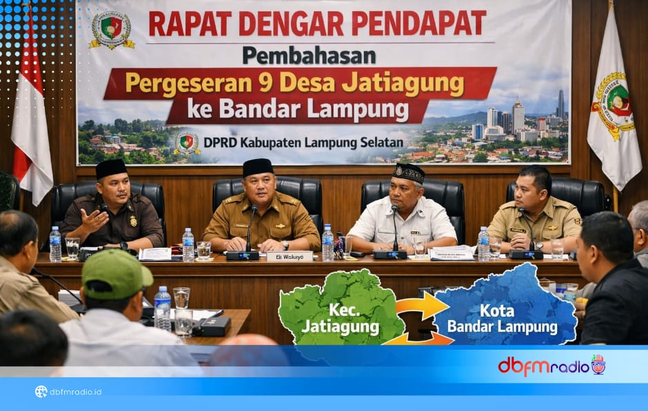 DPRD Lamsel Bahas Pergeseran 9 Desa Jatiagung ke Bandar Lampung, Tekankan Transparansi dan Kajian Mendalam