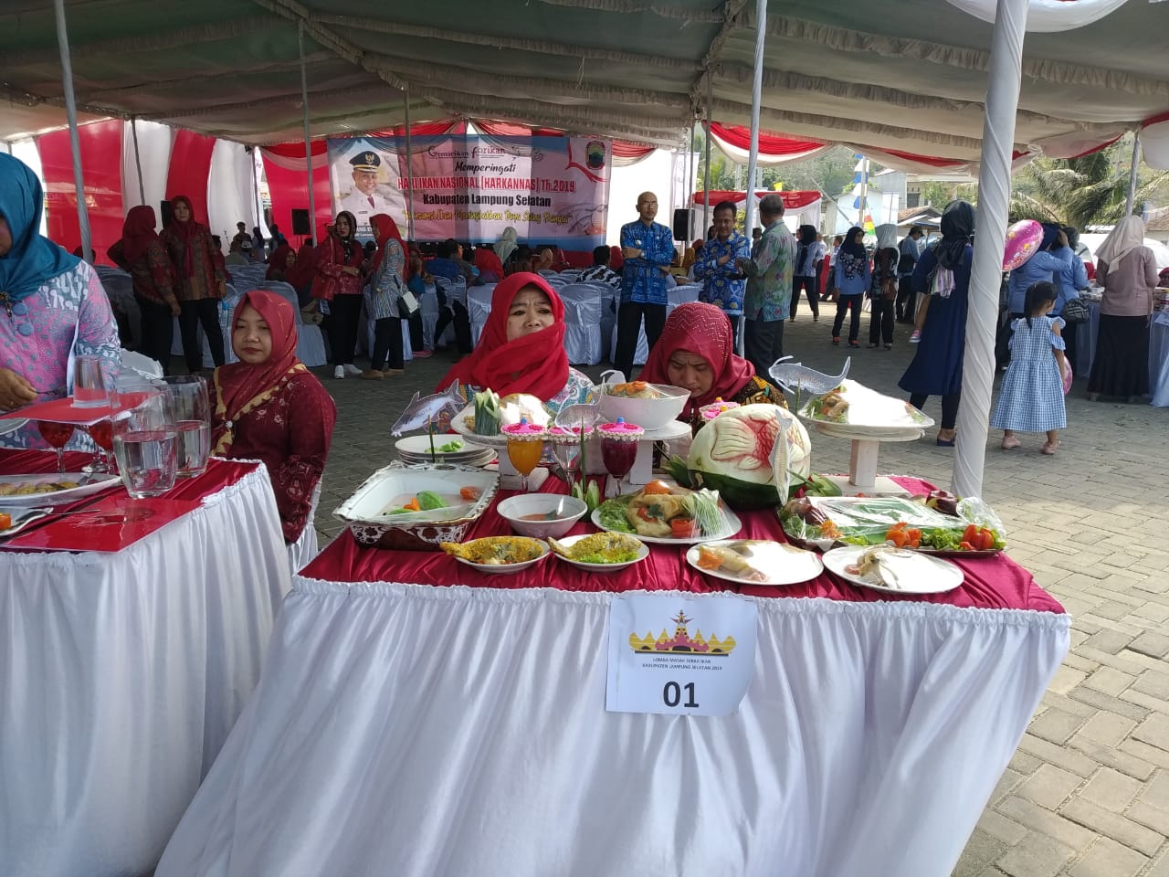 Hari Ikan Nasional, TP PKK Lampung Selatan Gelar Lomba Masakan Berbahan Ikan