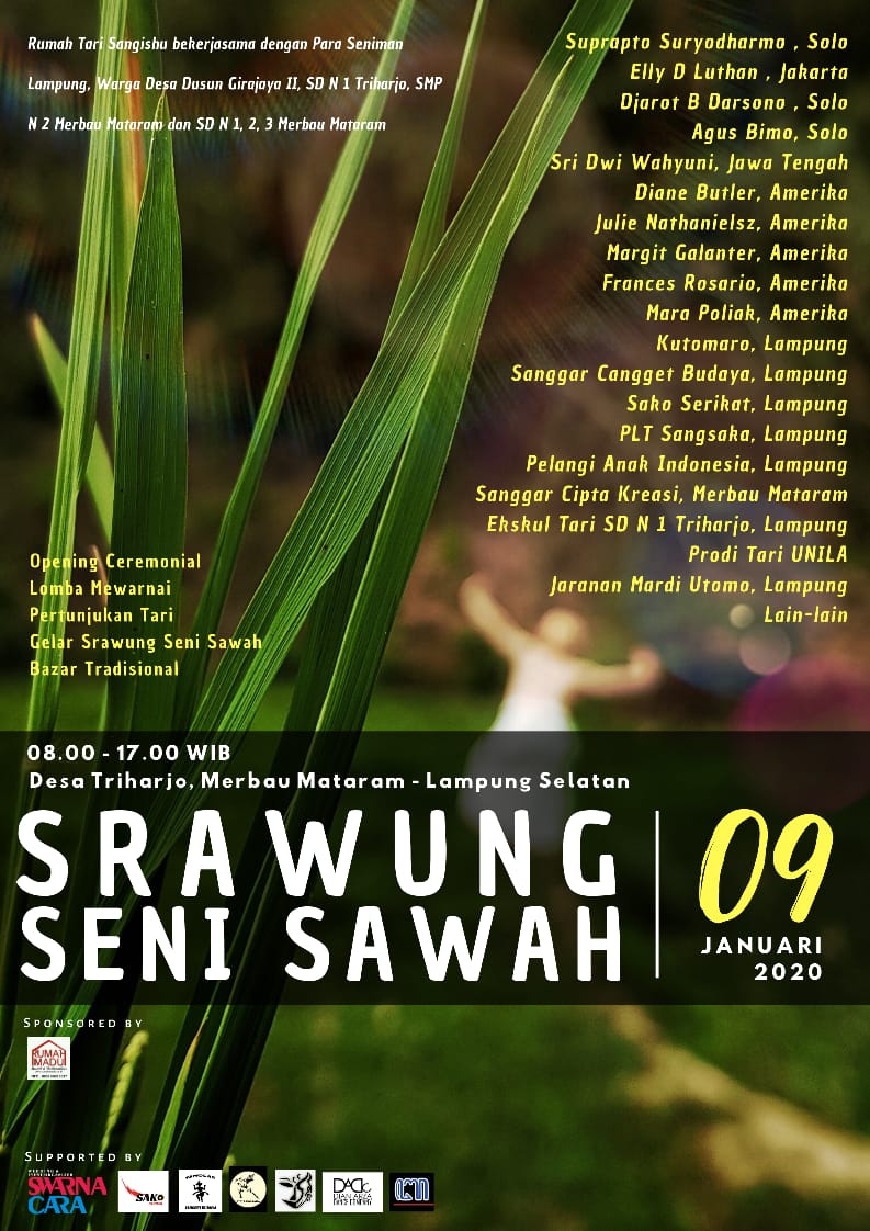 Srawung Seni Sawah, Sebuah Karya Seni Kebudayaan Indonesia 