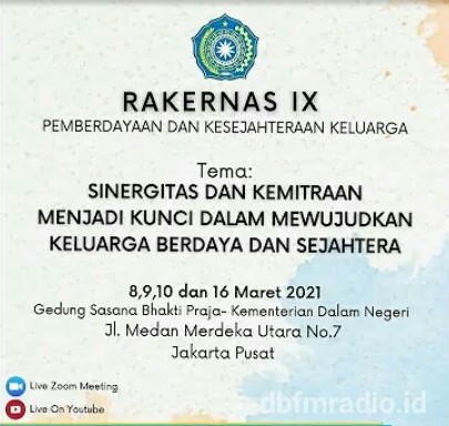 Rakernas IX TP PKK,  Rumuskan 4 Pokok Prioritas PKK.