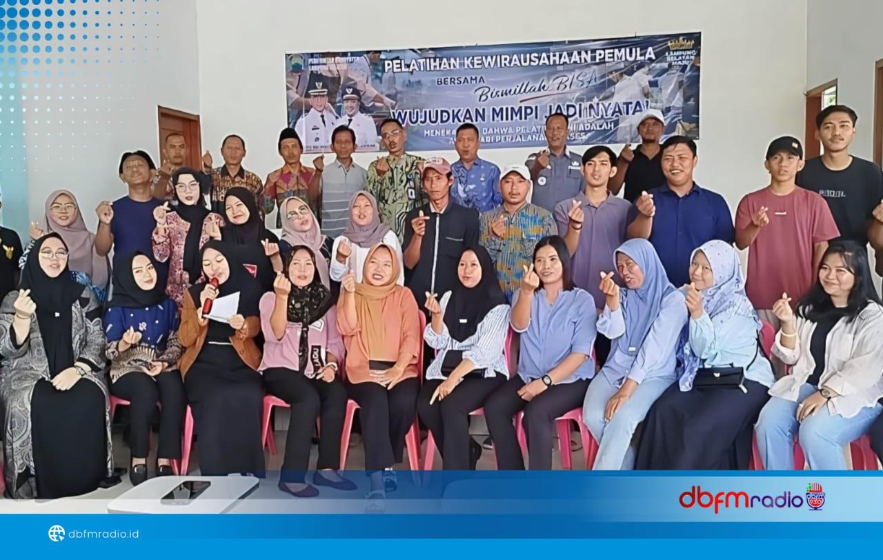 Dispora Lampung Selatan Gelar Pelatihan Kewirausahaan Pemuda Bidang Kuliner: “Bismillah Bisa Wujudkan Mimpi Jadi Nyata”