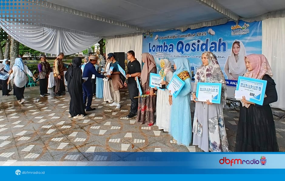 Semarak HUT ke-69 Lampung Selatan: Lomba Qasidah Antar Kecamatan Gema Syiar Islami di Masjid Agung Kalianda