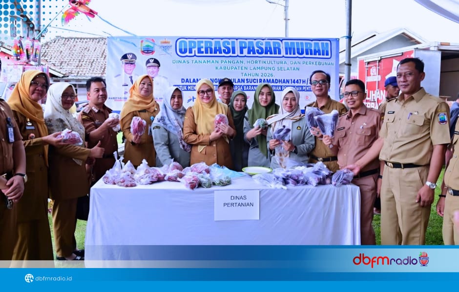 Pemkab Lampung Selatan Gelar Operasi Pasar Murah, Jaga Daya Beli Warga Selama Ramadan 1447 H
