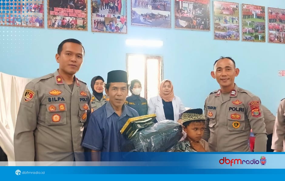 Polres Lampung Selatan Gelar Sunatan Massal di Desa Sabah Balau, 50 Anak Ikuti Bakti Kesehatan dan Bakti Sosial