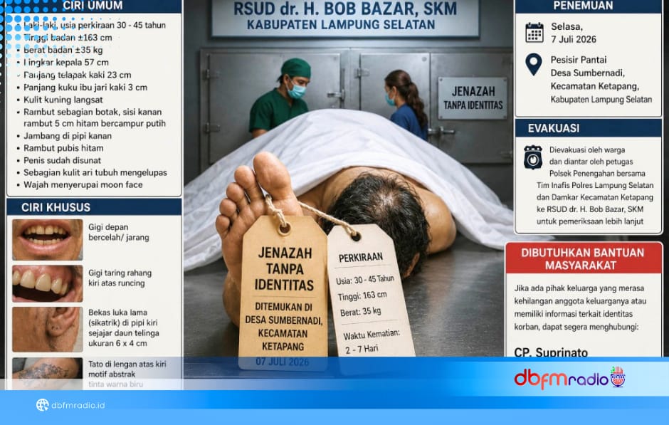 Mencari Nama di Balik Jenazah Misterius, RSUD Bob Bazar Sebar Ciri-Ciri Korban ke Publik