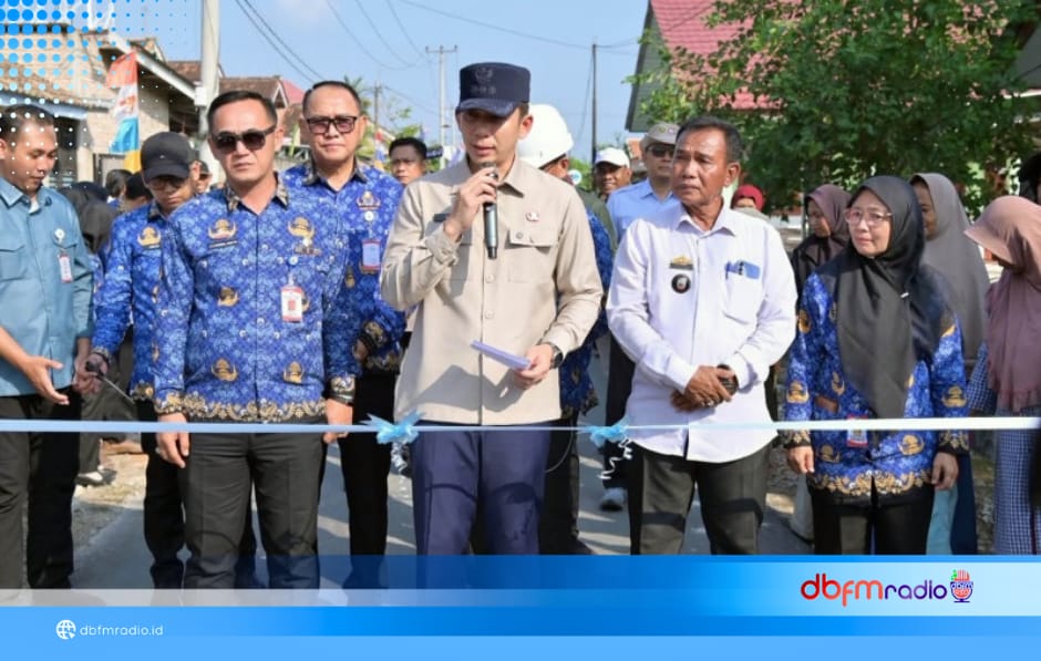 Perkuat Konektivitas Wilayah, Bupati Egi Resmikan Jalan Karang Sari-Buring dan Kemukus-Lebung Nala
