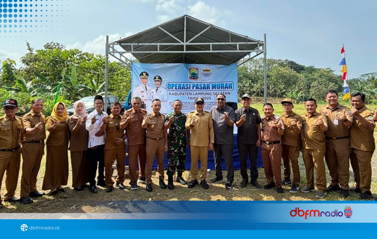 Ratusan Warga Antusias Padati Pasar Murah di Katibung, Pemkab Lampung Selatan Hadirkan Harga Terjangkau untuk Warga