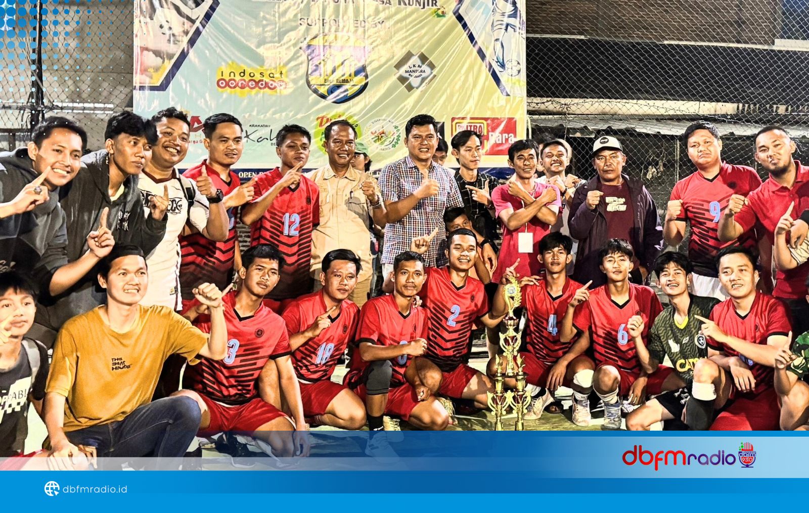 Kunjir Cup 2025 Berakhir Meriah, Desa Kedaton Juara Usai Tumbangkan Tajimalela 2-1