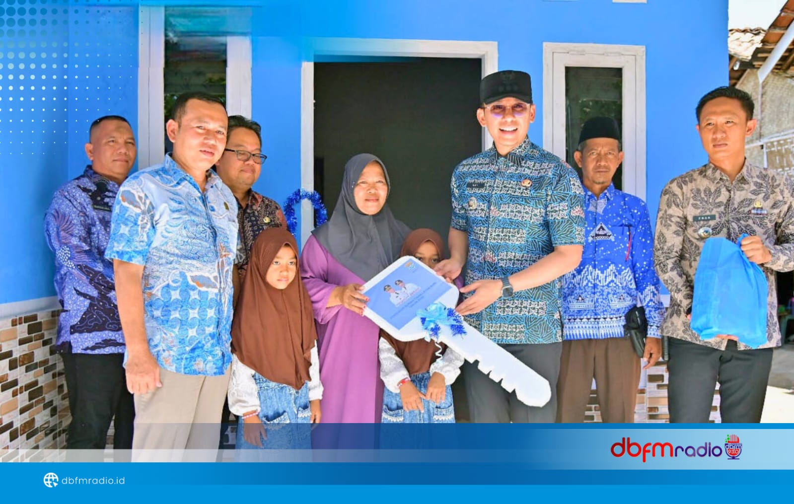 Pemkab Lampung Selatan-Baznas Salurkan Bantuan RTLH di Sidowaluyo, Dorong Gotong Royong dan Pemberdayaan Warga