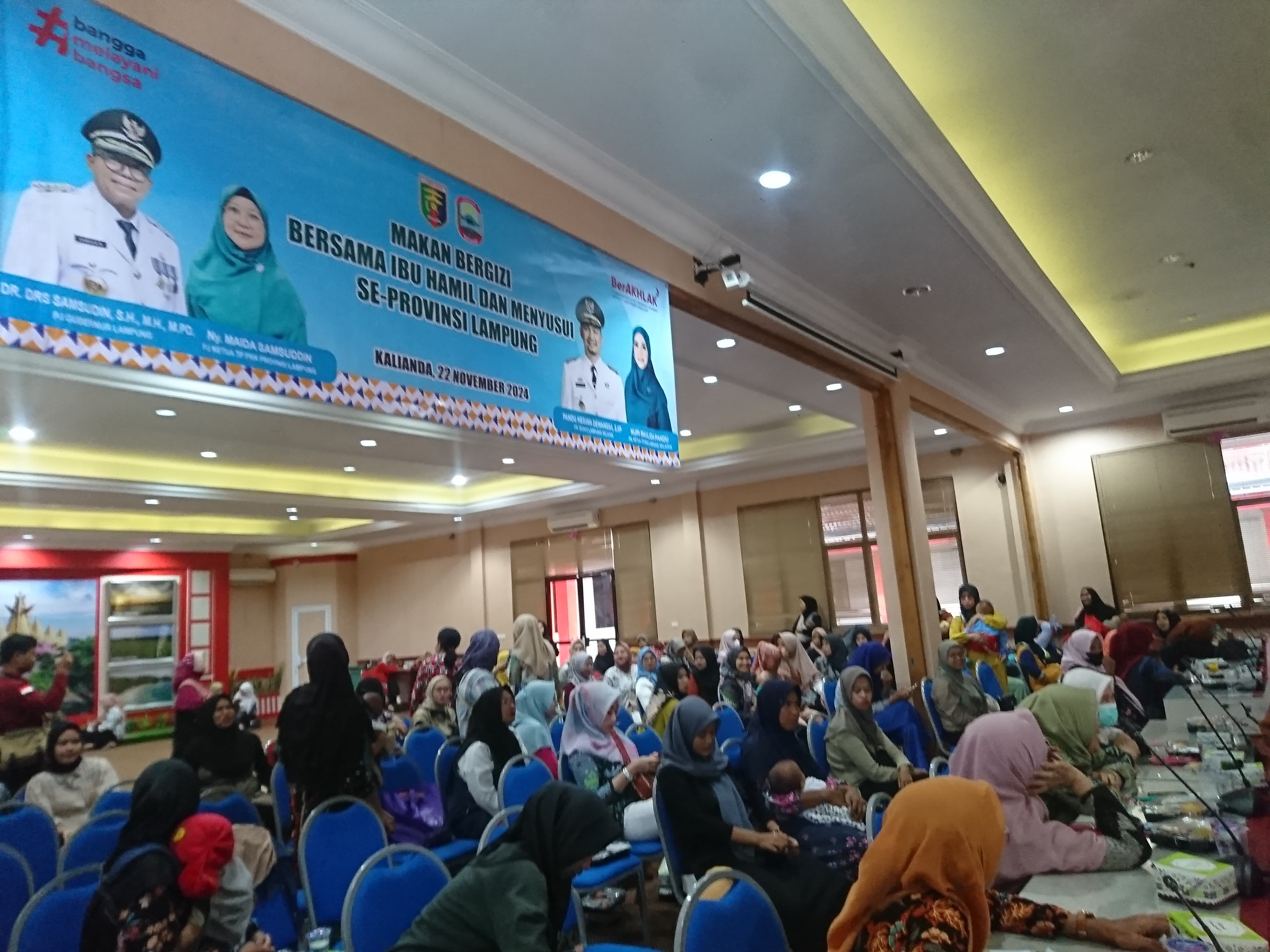 Pemerintah Provinsi Lampung Luncurkan Program Makan Bergizi untuk Ibu Hamil dan Menyusui