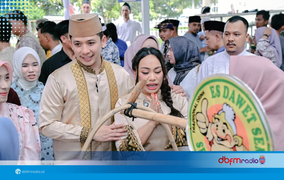 Halalbihalal Lamban Rakyat, UMKM Ludes Terjual Diborong Bupati