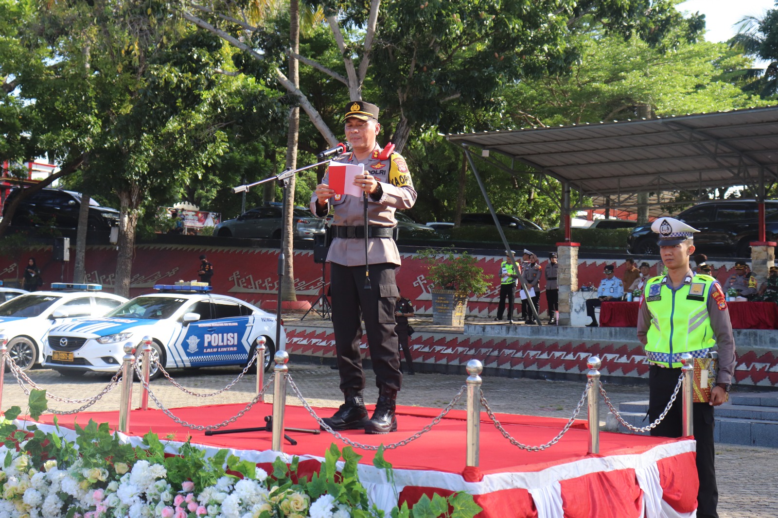 Amankan Arus Mudik Lebaran, Polres Lampung Selatan Gelar Apel Ops Ketupat Krakatau 2023