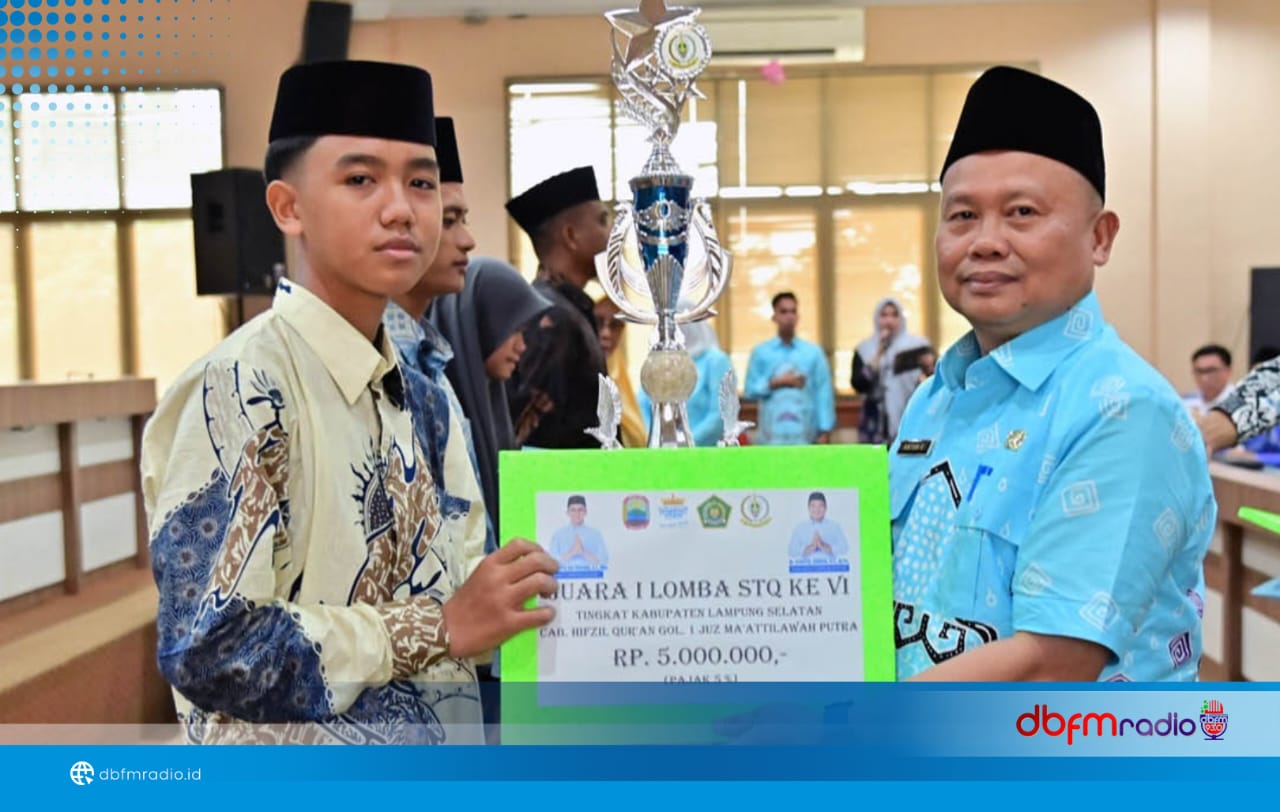 STQ ke-IV Tingkat Kabupaten Lampung Selatan Tahun 2025 Resmi Ditutup, 218 Peserta Tampilkan yang Terbaik