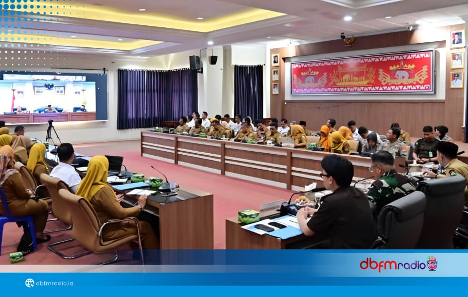 Pemkab Lampung Selatan Ikuti Rapat Evaluasi MBG 2025 dan Persiapan Satgas 2026