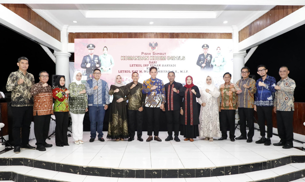 Serah Terima Jabatan Dandim 0421/Lampung Selatan: Momen Haru dan Komitmen Sinergi Membangun Daerah