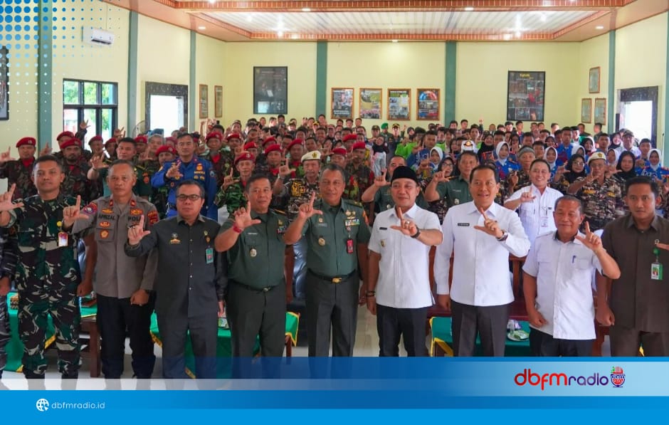 Semangat Bela Negara Bergelora di Bumi Khagom Mufakat: Ratusan Pemuda Lampung Selatan Ikuti Pelatihan di Makodim 0421/Lamsel