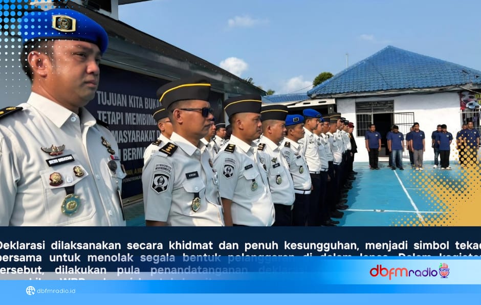 Lapas Kalianda Tegaskan Komitmen Zero HALINAR, Wujudkan Lingkungan Bersih dan Berintegritas