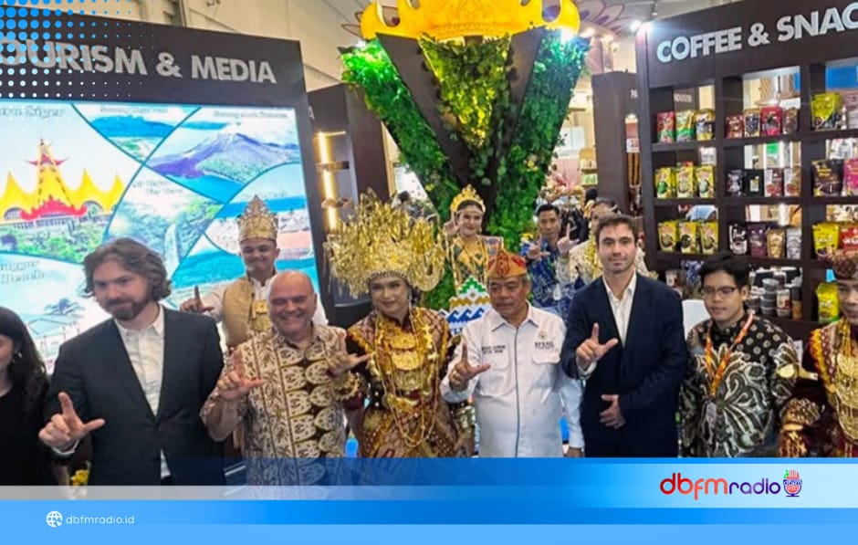 Booth Lamsel Curi Perhatian di AOE 2026, Pesona Minang Rua Bikin Diplomat Pakistan Terpukau