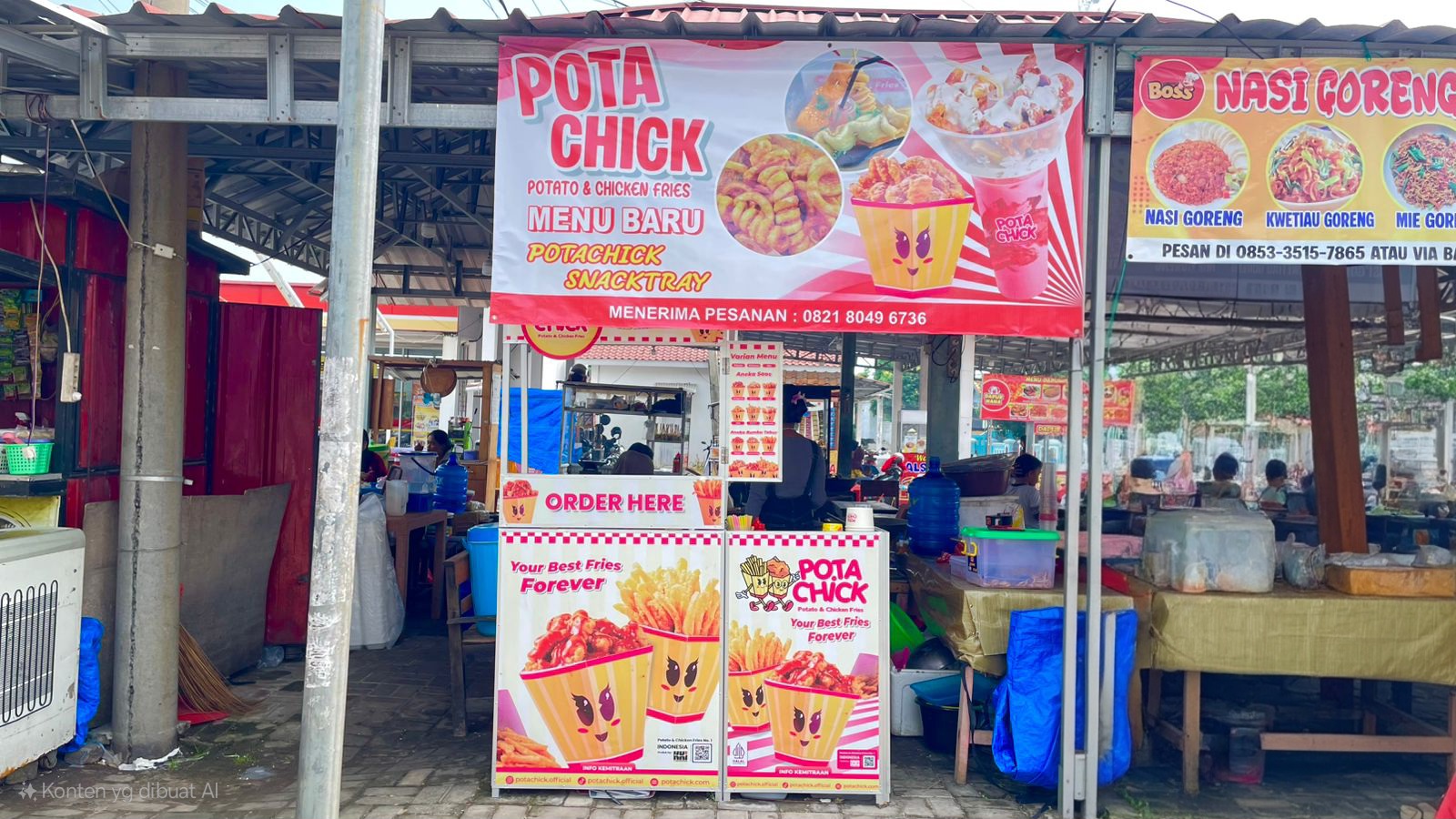 Potato Chick, Kuliner Kekinian yang Jadi Primadona Baru di Kalianda