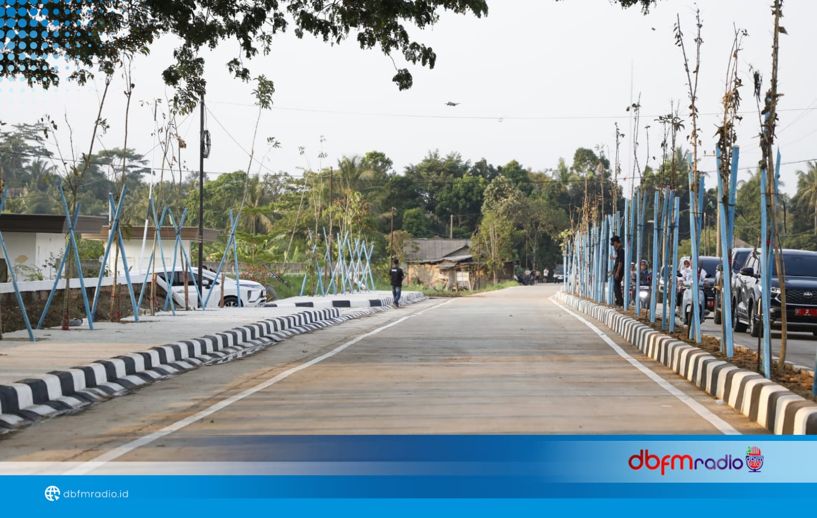 Ruas Jalan Simpang Tugu Raden Intan - Exit Toll Kalianda Diresmikan, Egi : "Dilarang Keras Digunakan Untuk Balap Liar"