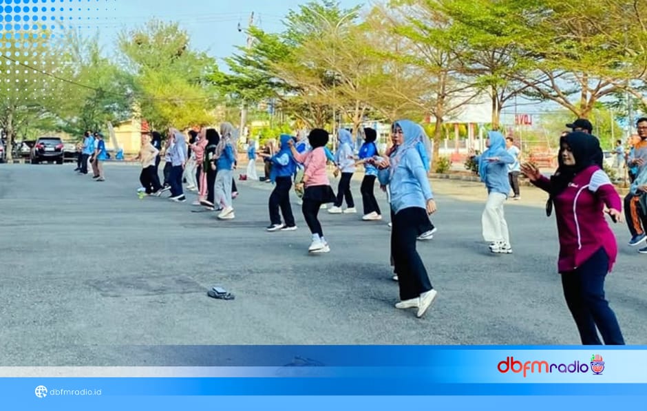 Senam Jumat di GWH Kalianda, Pemkab Lampung Selatan Ajak Masyarakat Biasakan Hidup Sehat