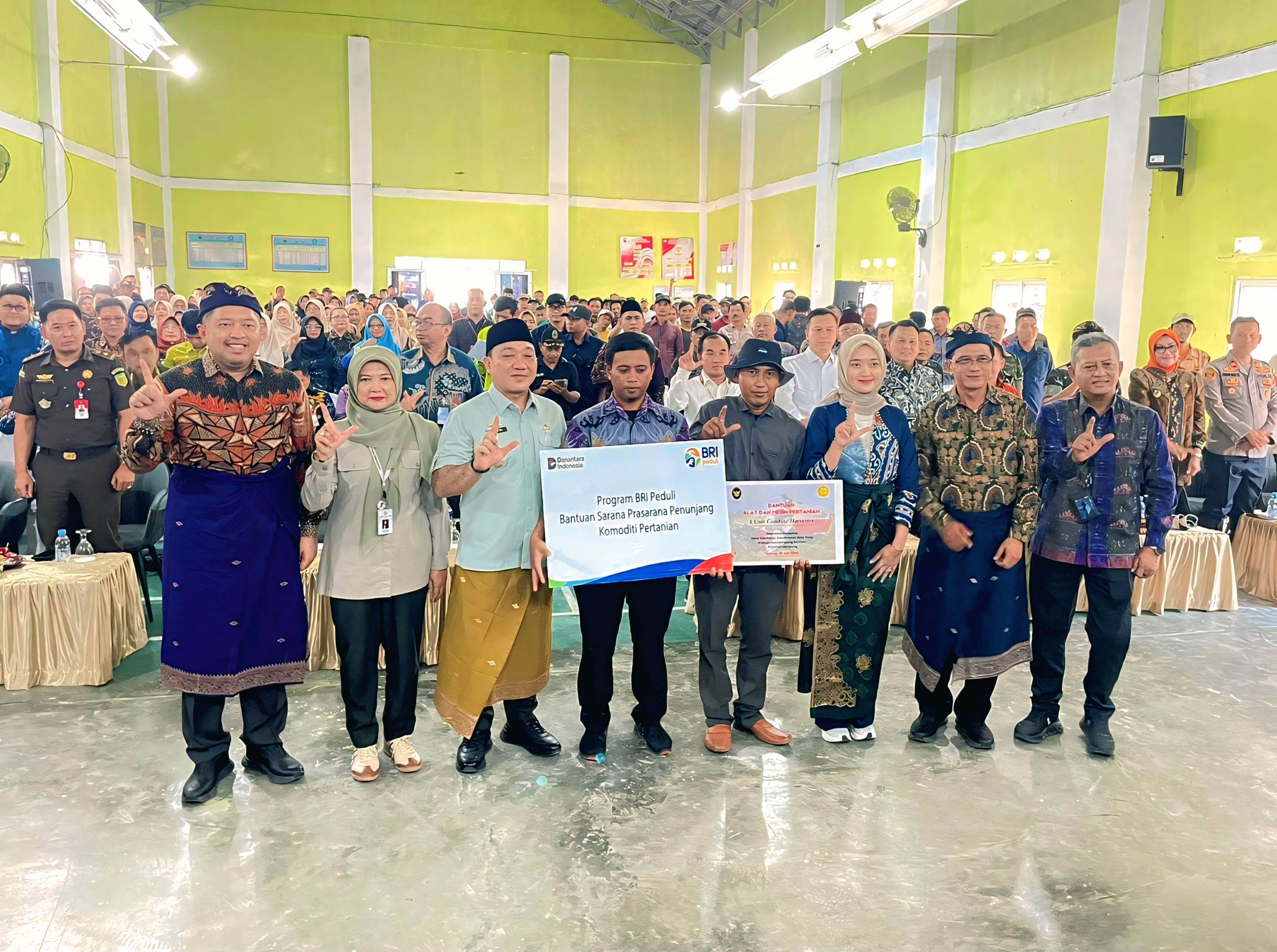 Komitmen Percepatan Pembangunan Desa, Pemerintah Pusat Tinjau Program Desaku Maju di Lampung Selatan