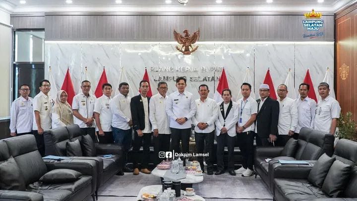 Pemkab Lampung Selatan Siap Dukung Ekonomi Kerakyatan Lewat Kolaborasi dengan DEKOPIN