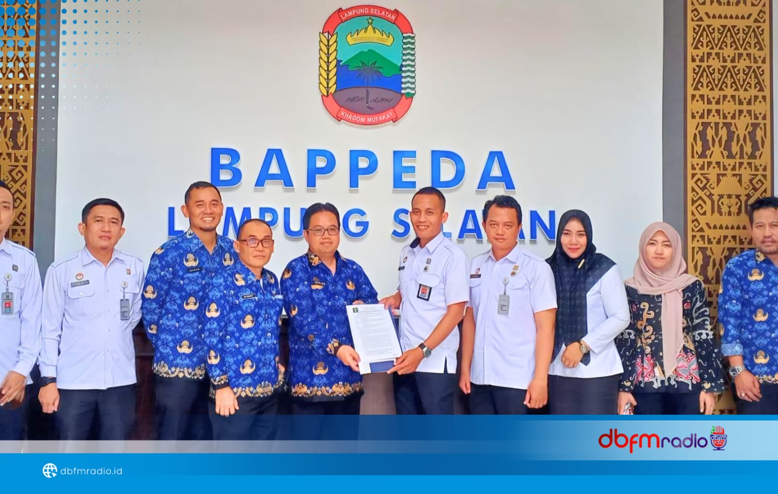 Kanwil Kemenkumham dan Pemkab Lampung Selatan Rampungkan Harmonisasi Raperda Penyerahan PSU