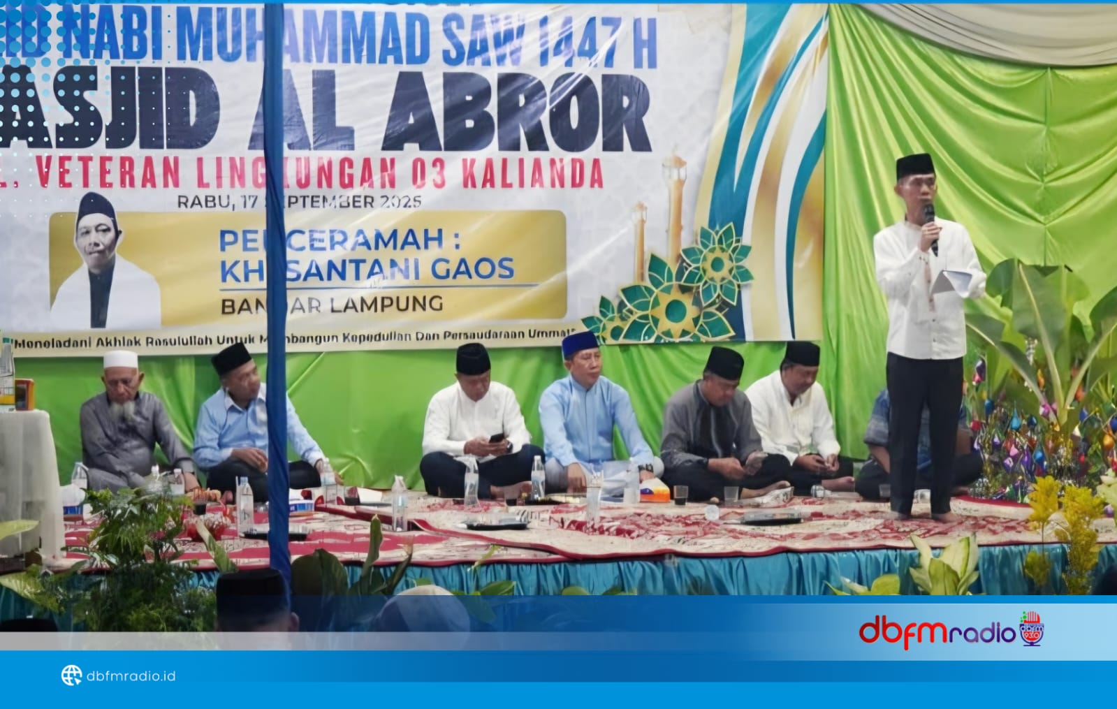 Ratusan Jemaah Padati Masjid Al Abror dalam Peringatan Maulid Nabi Muhammad SAW 1447 H