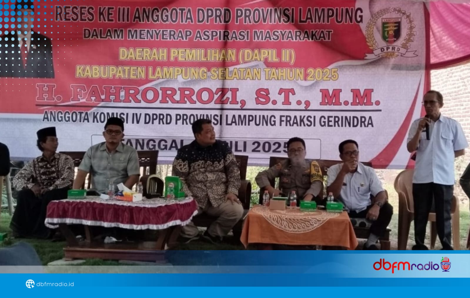 Serap Aspirasi Warga, Anggota DPRD Provinsi Lampung H. Fahrurrozi Gelar Reses di Desa Kekiling