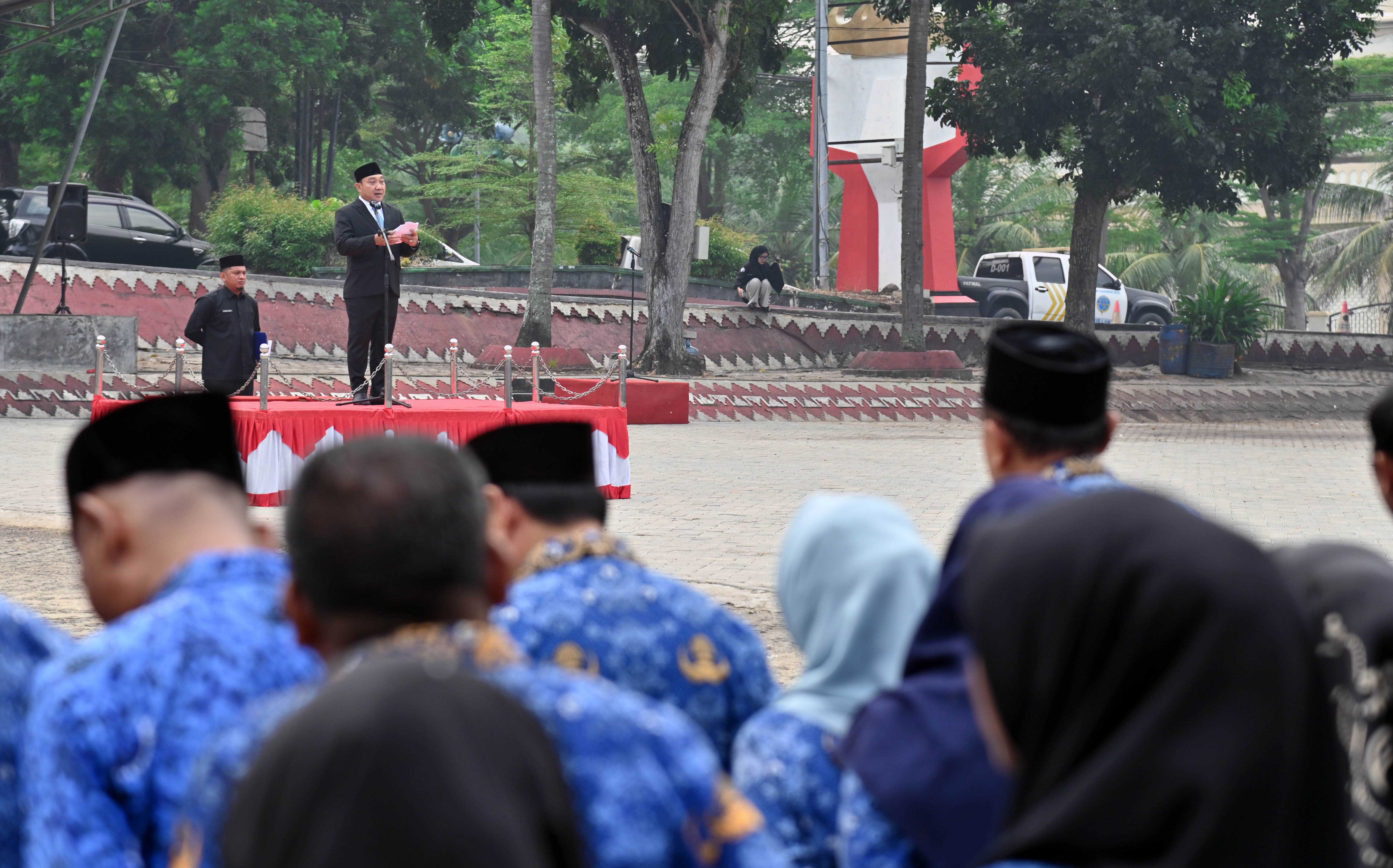 Pemerintah Kabupaten Lampung Selatan Gelar Upacara Peringatan Hari Lahir Pancasila