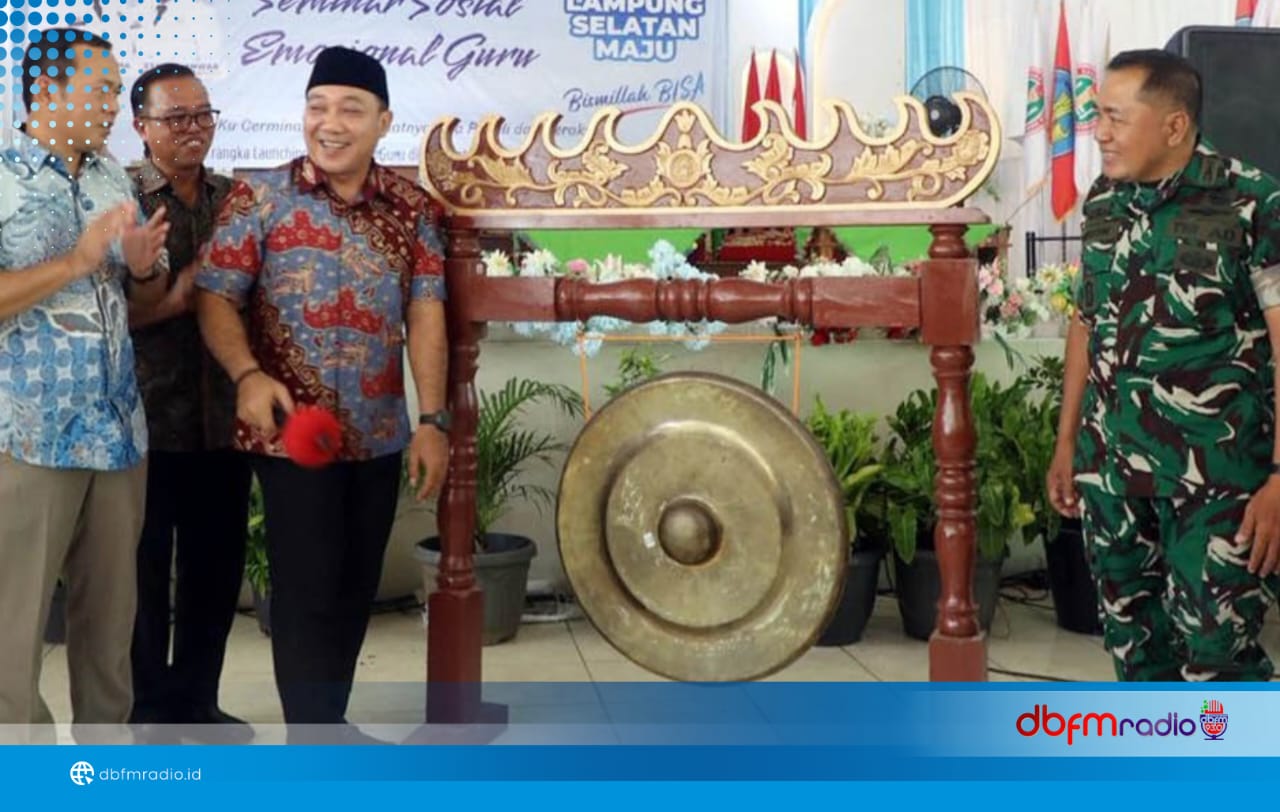 Wabup Lampung Selatan Buka Seminar Sosial Emosional Guru se-Kecamatan Sidomulyo