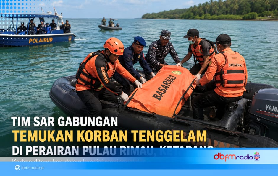 Kurang dari Satu Jam, Tim SAR Gabungan Temukan Korban Tenggelam di Pulau Rimau