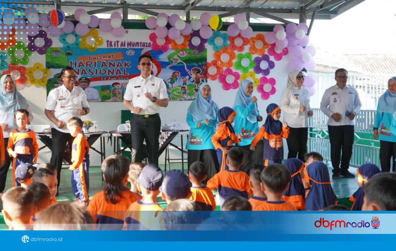 TK IT Al Mumtaza Jadi Pusat Keceriaan Hari Anak Nasional 2025 di Kalianda
