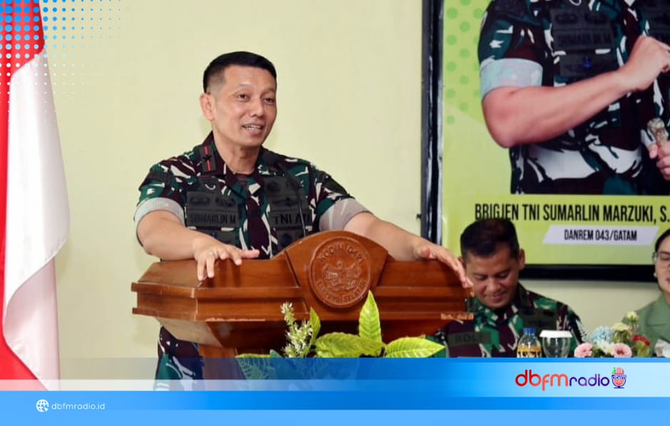 Danrem 043/Gatam Tekankan Prajurit Pahami Program Pemerintah dan Potensi Daerah