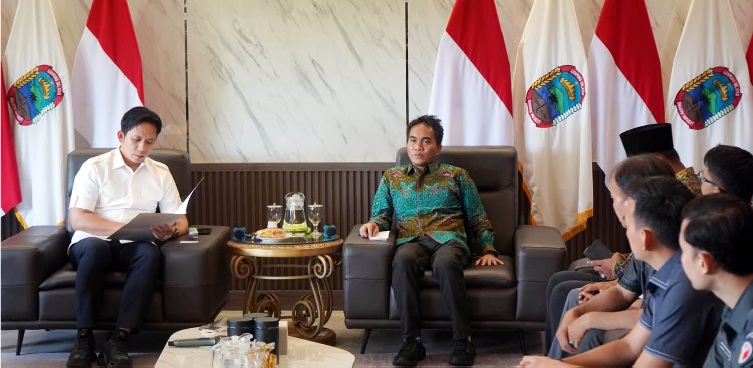 Bupati Lampung Selatan Terima Audiensi Bawaslu, Perkuat Sinergi Pengawasan Pemilu 2025–2026