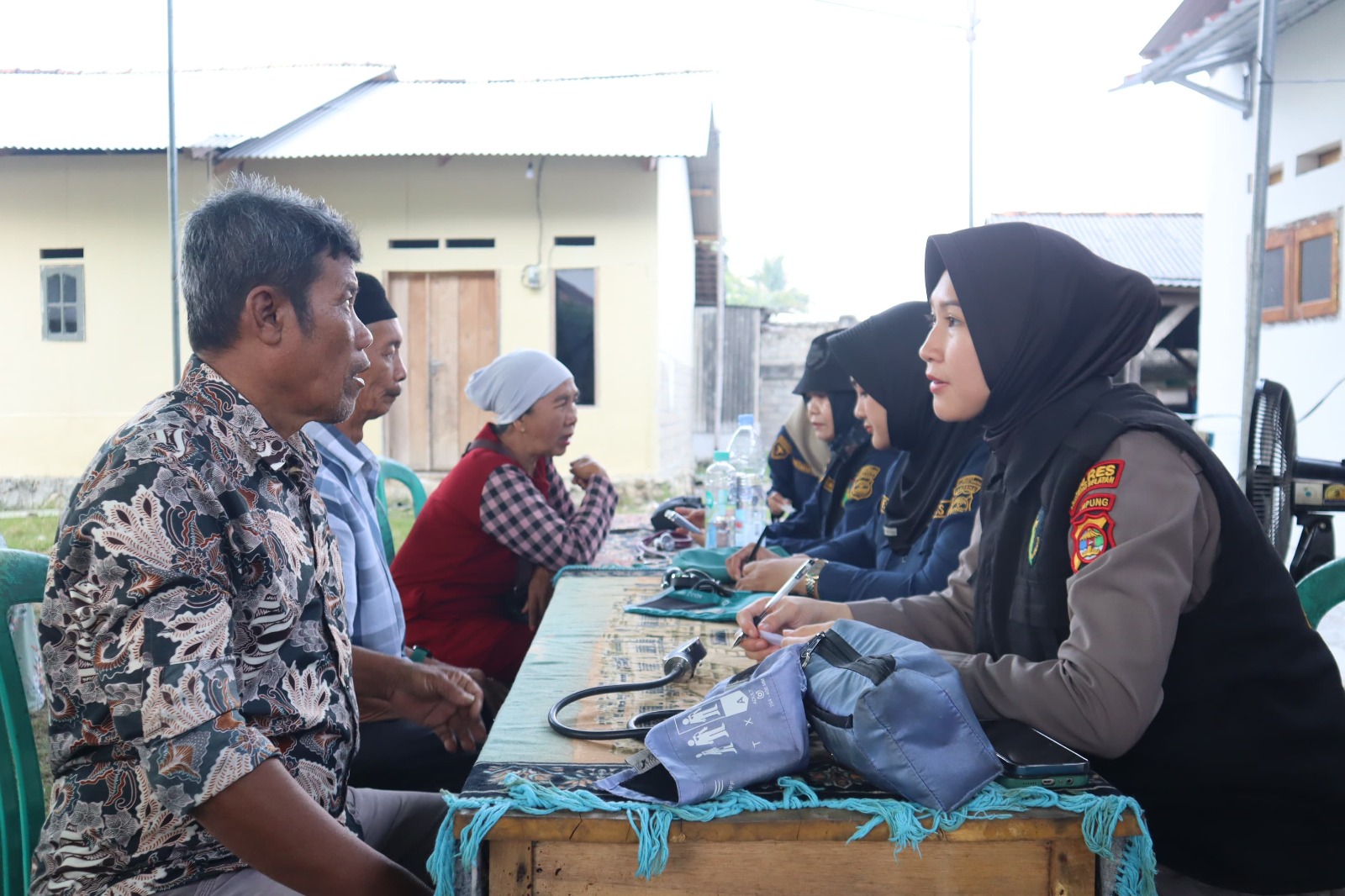 Polres Lampung Selatan Gelar Bhakti Kesehatan dan Khitan Gratis Sambut Hari Bhayangkara ke-79