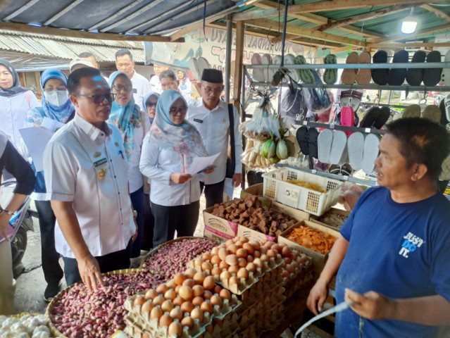 TPID Lampung Selatan Monitoring Harga Sembako Usai Idul Adha, Stok Aman Meski Beberapa Komoditas Naik