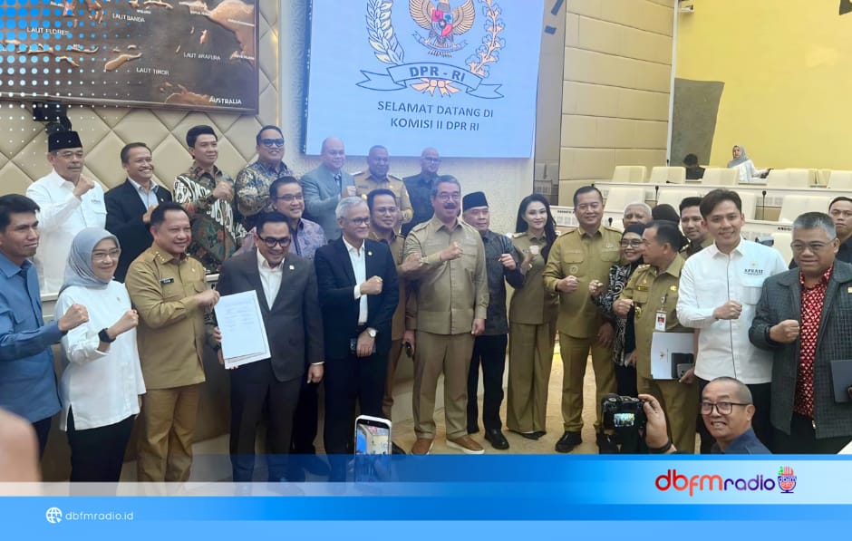 Suarakan Kondisi Daerah, Bupati Egi Hadiri RDPU Komisi II DPR RI