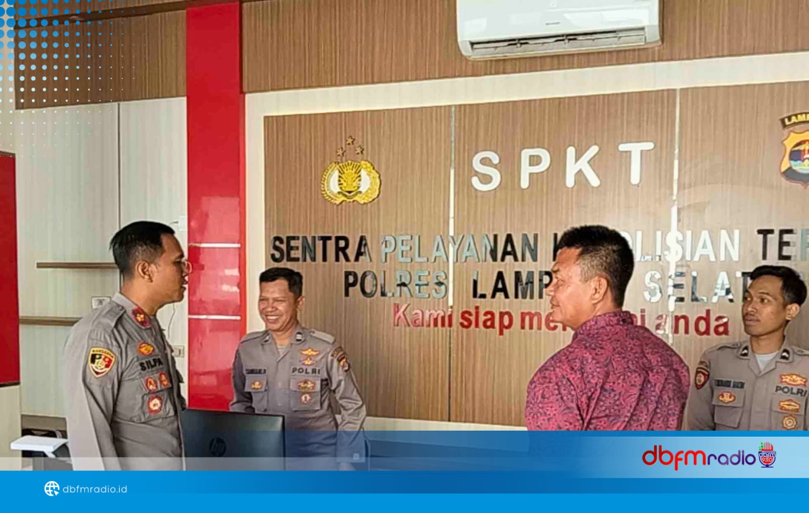 Wakapolres Lampung Selatan Lakukan Inspeksi Pelayanan Publik, Tegaskan Komitmen Humanis dan Profesionalisme