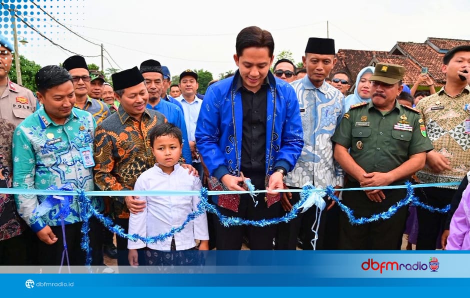 Bupati Egi Resmikan Jalan Kota Baru–Sinar Rejeki, Tegaskan Pemerataan Infrastruktur