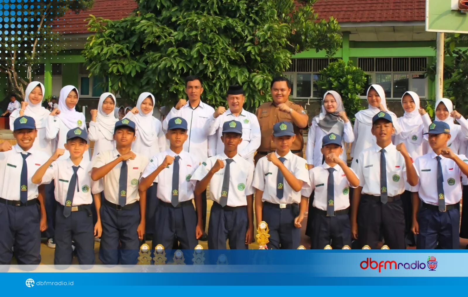 Pramuka MTsN 1 Lampung Selatan Raih Juara Umum Perkemahan Hari Pramuka ke-64 Kwarran Kalianda